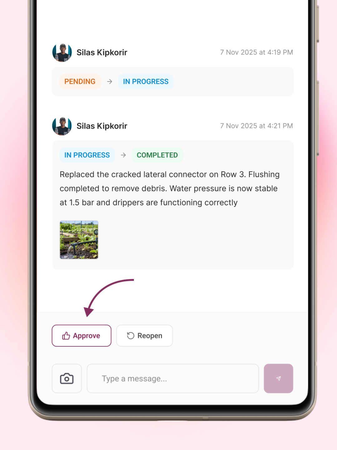 Verify & Close Issue